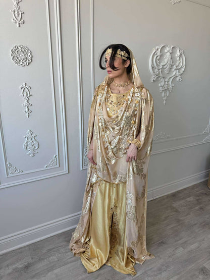 GOLD CHAOUI DRESS