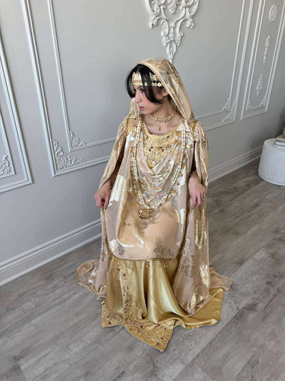 GOLD CHAOUI DRESS