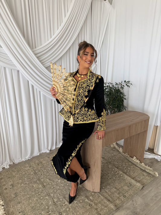 كاراكو أسود مجبود أميرة