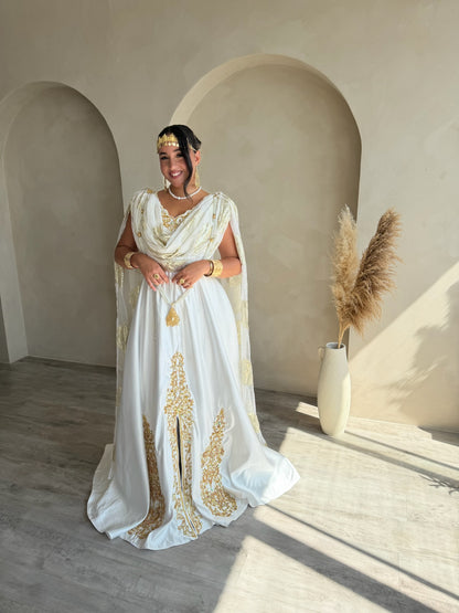 ROBE CHAOUI BLANCHE