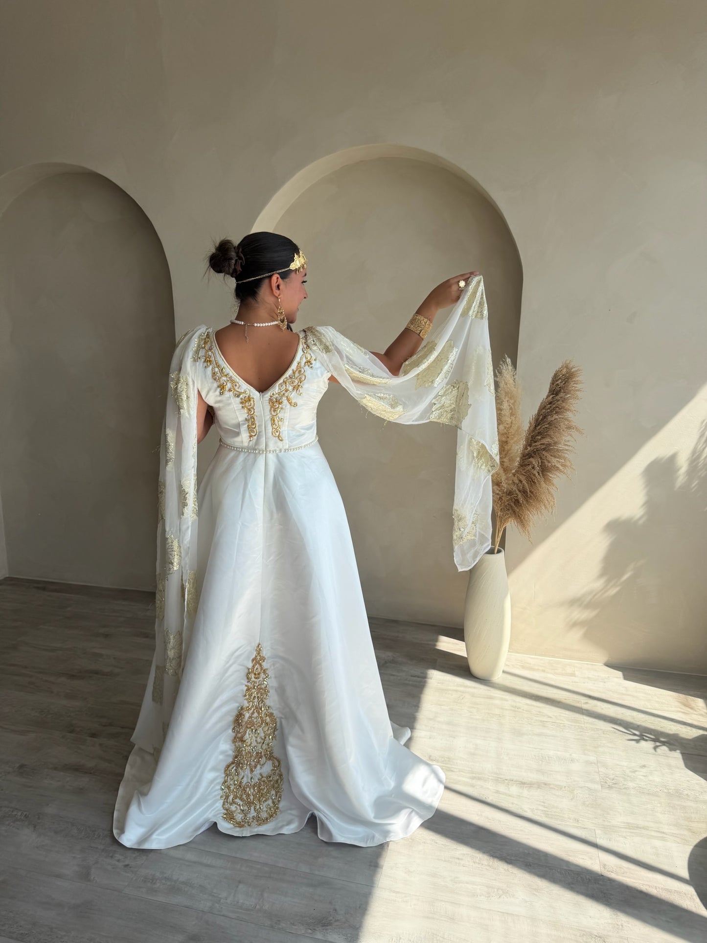 ROBE CHAOUI BLANCHE